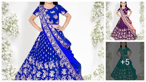 Fancy Girls Ethnic Gowns