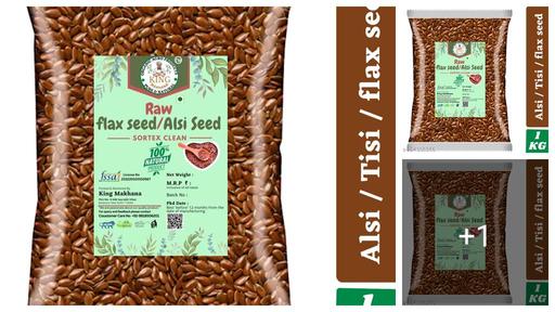 Best Quality Flax Seed-1Kg (Pack Of 1) Alsi (1000 g)