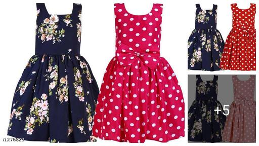 Princess Comfy Girls Frocks & Dresses