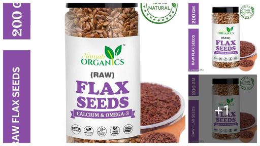 Namah Organics | flax seeds | 200gm