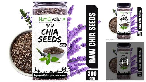 NutroVally | Chia Seeds | 200gm