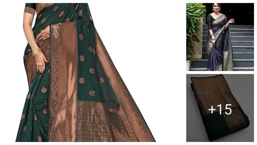 Banarasi Silk Jacquard saree with blouse