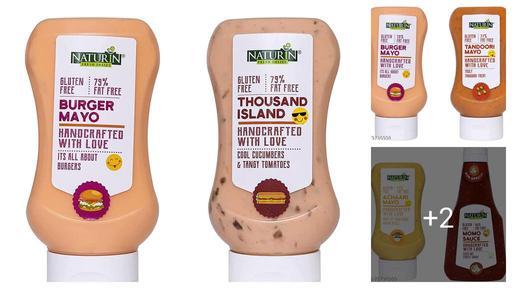 Naturin Mayo | Mayonnaise | Burger Mayo & Tandoori Mayo