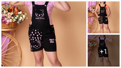 Princess Funky Girls Dungarees