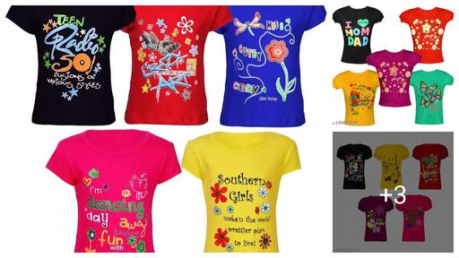 Cute Stylish Girls Tshirts